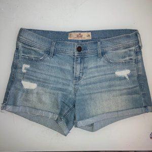 Hollister Distressed Denim Shorts